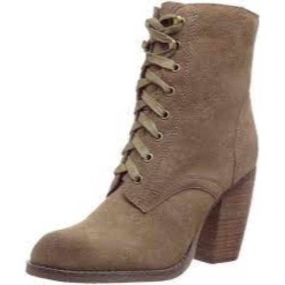 Sbicca Shoes - Sbicca Vtg Collection Bridge Suede Zip Ankle Boots 6.5